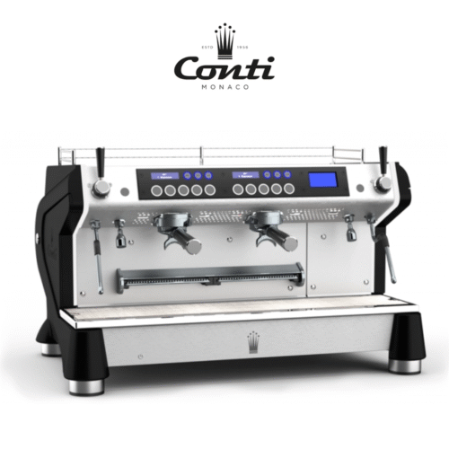 เครื่องชงกาแฟ Conti รุ่น Monte Carlo สีขาวดำ ประเทศโมนาโก UCC จำหน่าย